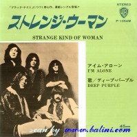 Deep Purple, Strange Kind a Woman, Im Alone, Warner, P-1054W