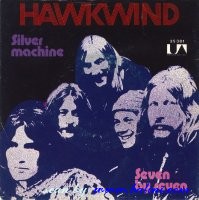 Hawkwind, Silver Machine, Seven by Seven, United Artists, 35 381