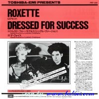 Roxette, Dressed for Success, The Voice, Toshiba, PRP-1398