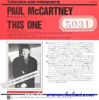 Paul McCartney, This One, The First Stone, Toshiba, PRP-1413