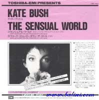 Kate Bush, The Sensual world, Walk Straight Down, Toshiba, PRP-1423