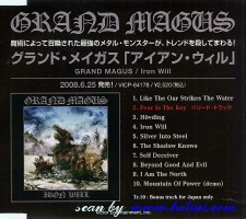 Grand Magus, Iron Will, Victor, VICP-64178/R