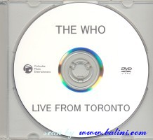 The Who, Live From Toronto, Columbia, WHOTORONTODVD