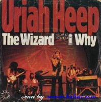 Uriah Heep, The Wizard, Why, Island, C 12 021 AT