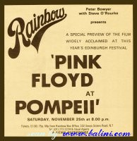 Pink Floyd, Live at Pompeii, (Reel), Other, PP02