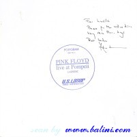 Pink Floyd, Live at Pompeii, (NTSC), Polygram, 080 731-1
