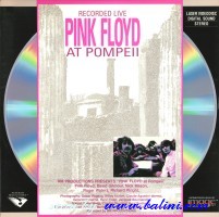 Pink Floyd, Live at Pompeii, (NTSC), Vestron, ID5237VE