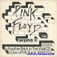 Pink Floyd, Another Brick in the Wall 2, One of my Turns, Tonpress, S-314