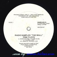 Pink Floyd, Radio Sampler, "The Wall", CBS, SAMPLER 21
