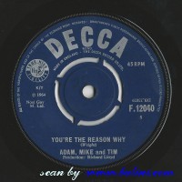 Adam Mike Tim, Little Baby, You re the Reason Why, Decca, F.12040