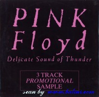 Pink Floyd, 3 Track, Promotional Sampler, EMI, 12PF 1