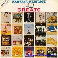 Various Artists, Harvest Heritage, 20 Greats, EMI, SHSM 2020