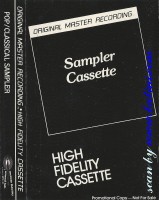 Various Artists, Sampler Cassette, MFSL, C-Promo