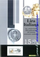 Lira Italiana, 150 Anniversario, Stamp, PIT Lira 150