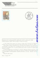 Certosa di Pavia, V Centenario, Stamp, PIT Certosa PV