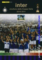 Inter, Coppa, Italia 2011, Stamp, PIT Inter 2011