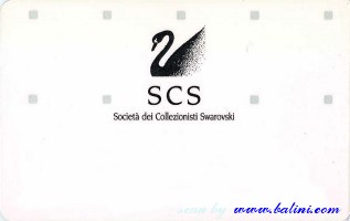 Card 1995, Swarovski, 1995