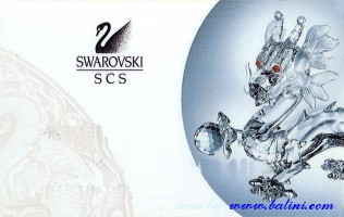 Card 1997, Swarovski, 1997