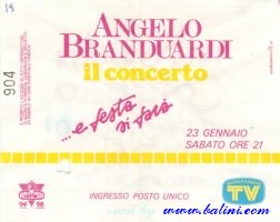 Angelo Branduardi, Milano, , 23-01-1982