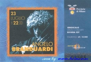 Angelo Branduardi, Milano, , 23-07-1999