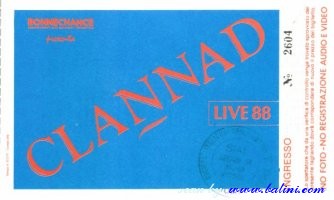 Clannad, Milano, , 02-04-1988