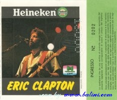 Eric Clapton, Milano, , 27-10-1986