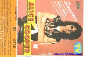 Alice Cooper, Milano, , 06-05-1988