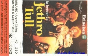 Jethro Tull, Milano, , 05-07-1988