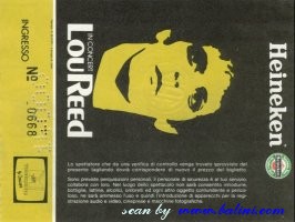 Lou Reed, Milano, , 13-12-1984