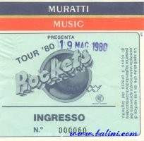 Rockets, Milano, , 19-05-1980