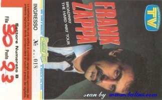 Frank Zappa, Milano, , 02-06-1988
