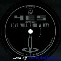 Yes, Love Will Find a Way, WEA, PS-1053