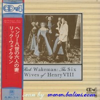 Rick Wakeman, The Six Wives of, Henry VIII, A&M, 4D-3