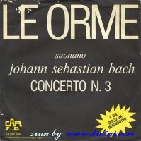 Le Orme, Suonano Bach, Suonano Brubeck, CarJukeBox, CRJ NP 1090