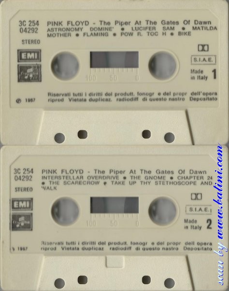Pink Floyd Pulse Cassette -  Canada